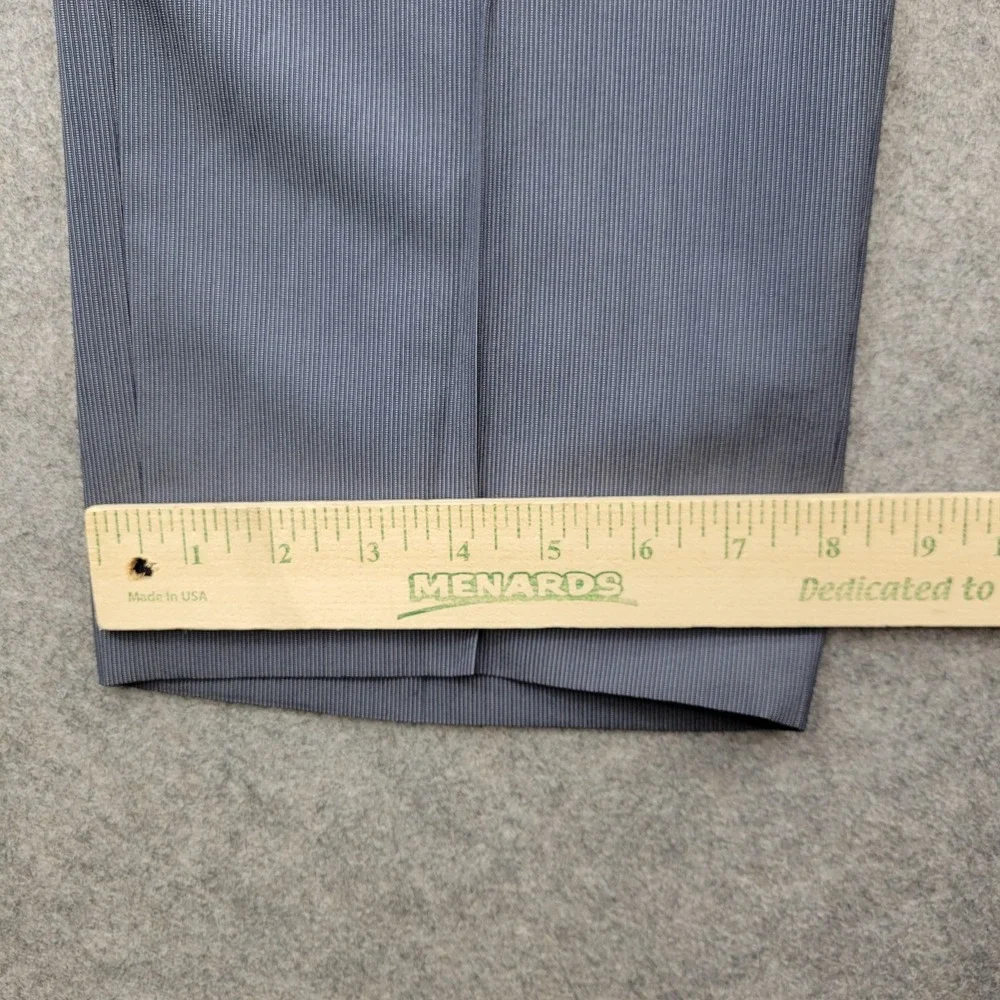 Calvin Klein Dress Pants Mens 34x30 Gray Polyester Viscose‎ Flat Front Business